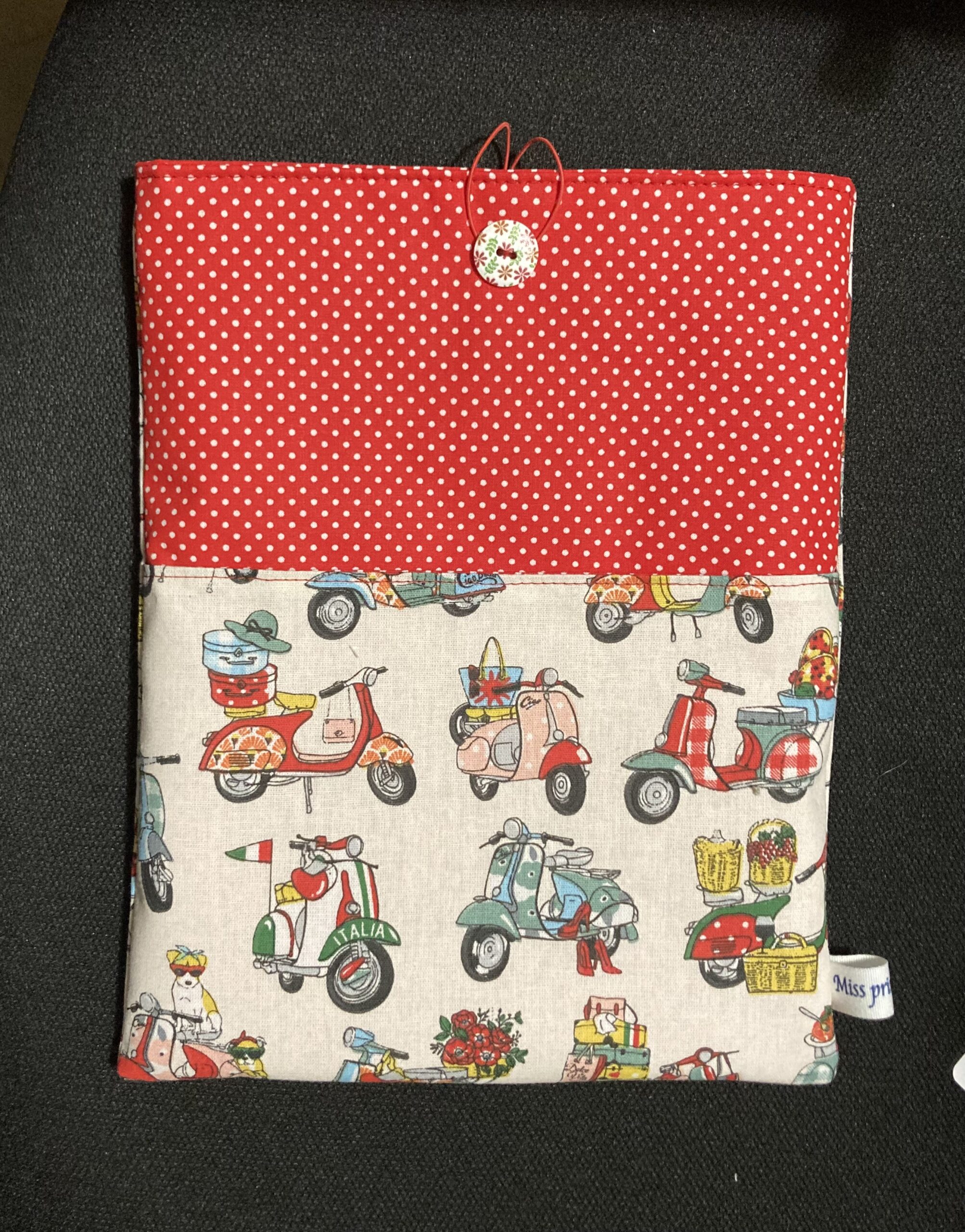 Funda para libros vespas